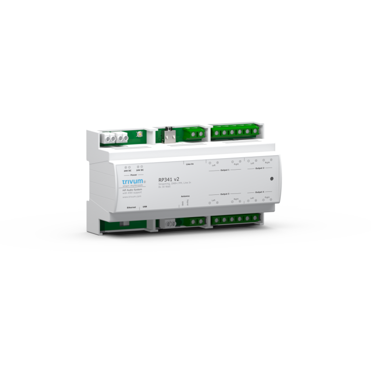 RP341v2 - Amplificatore 4 Zone